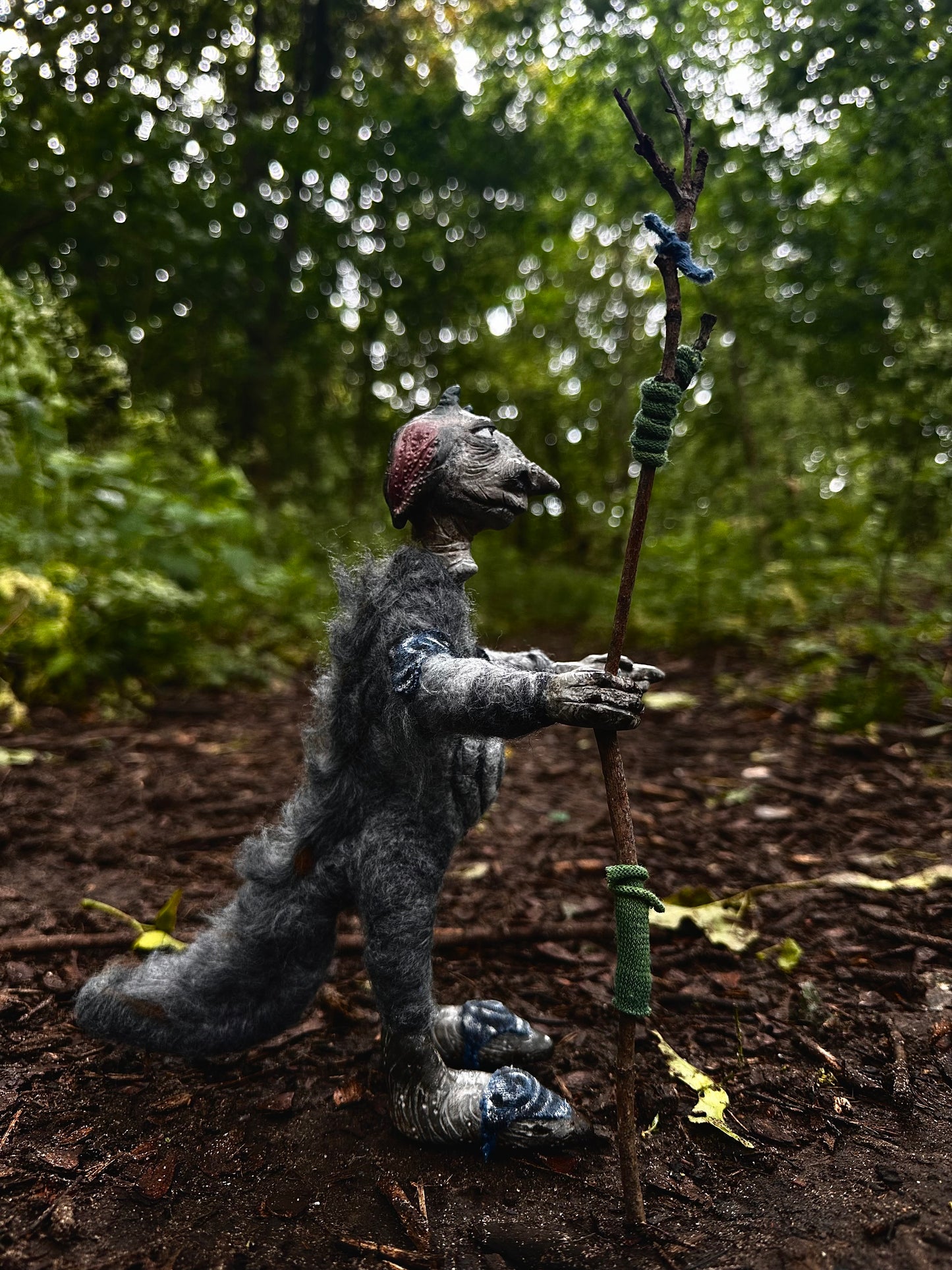 Creature sculpture- The wonderer.