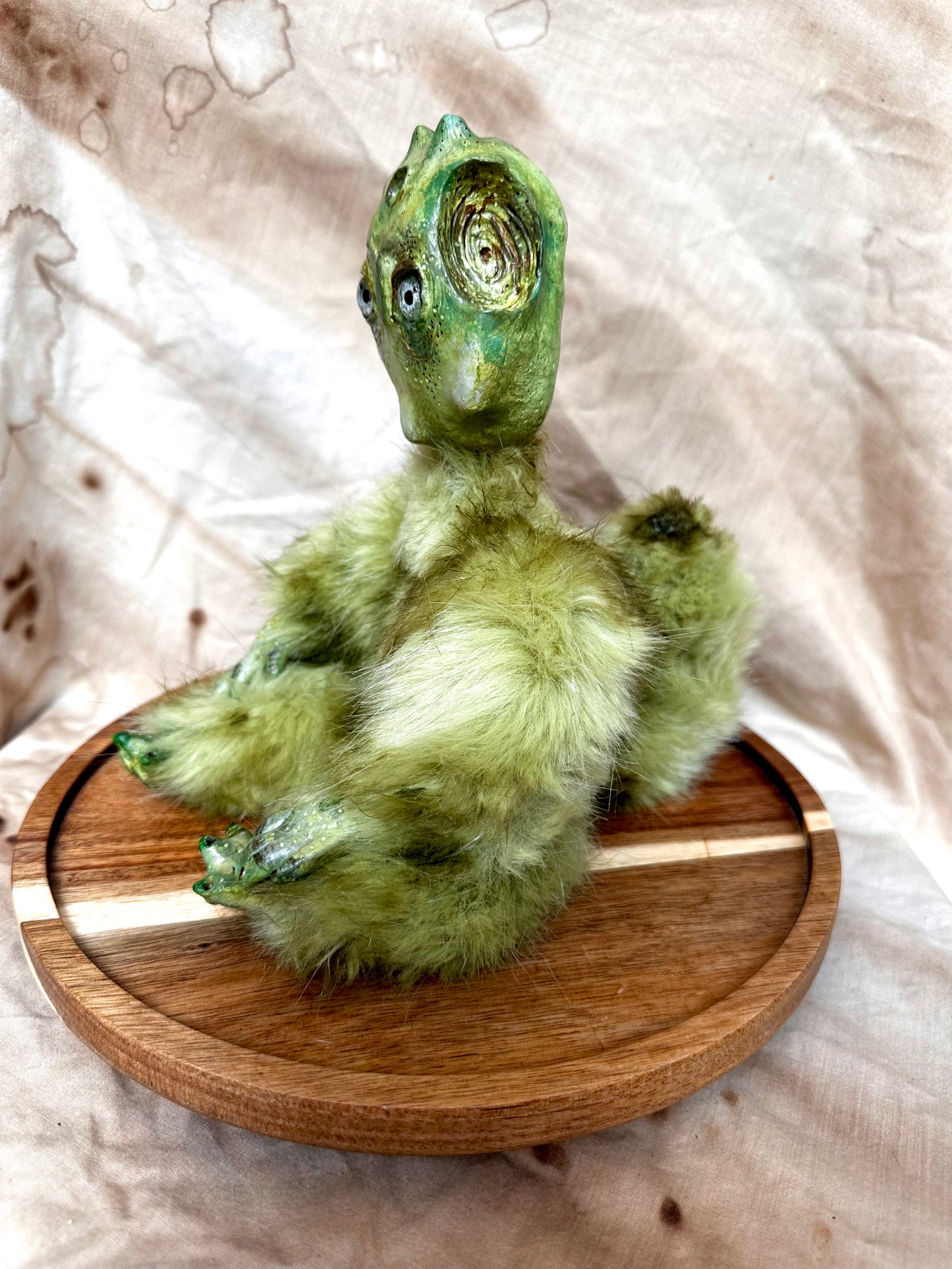 Creature sculpture- The Boggy Mind Being.