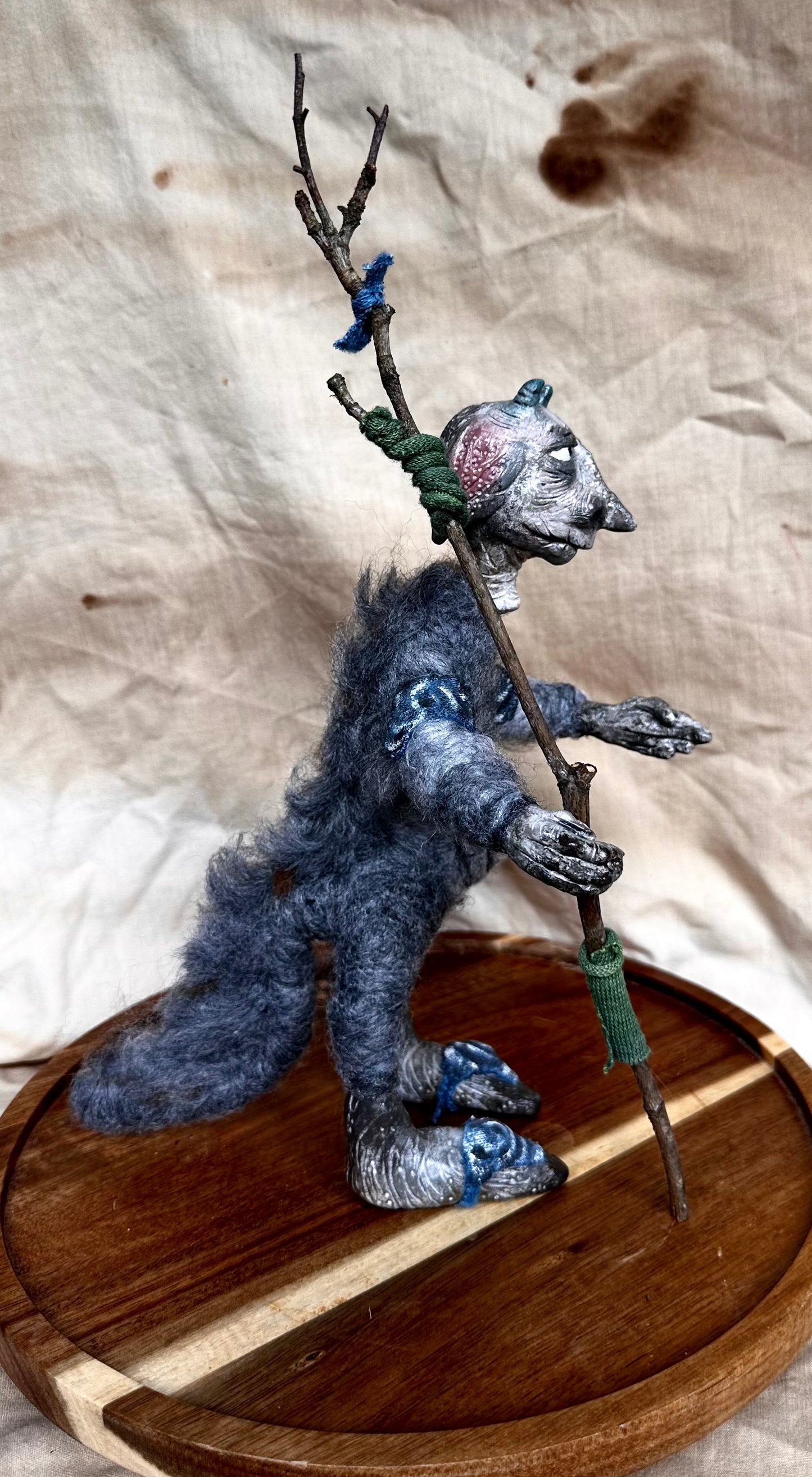 Creature sculpture- The wonderer.