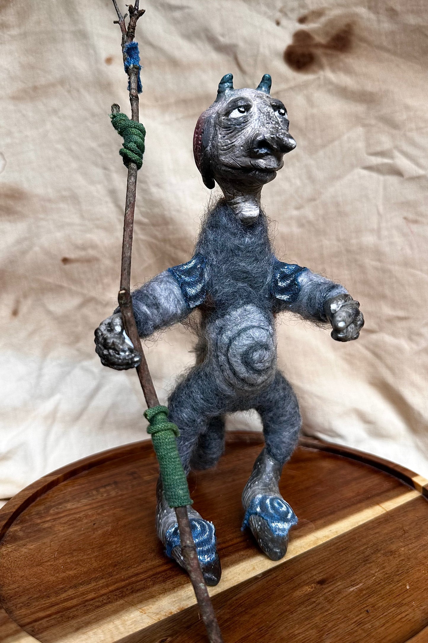 Creature sculpture- The wonderer.