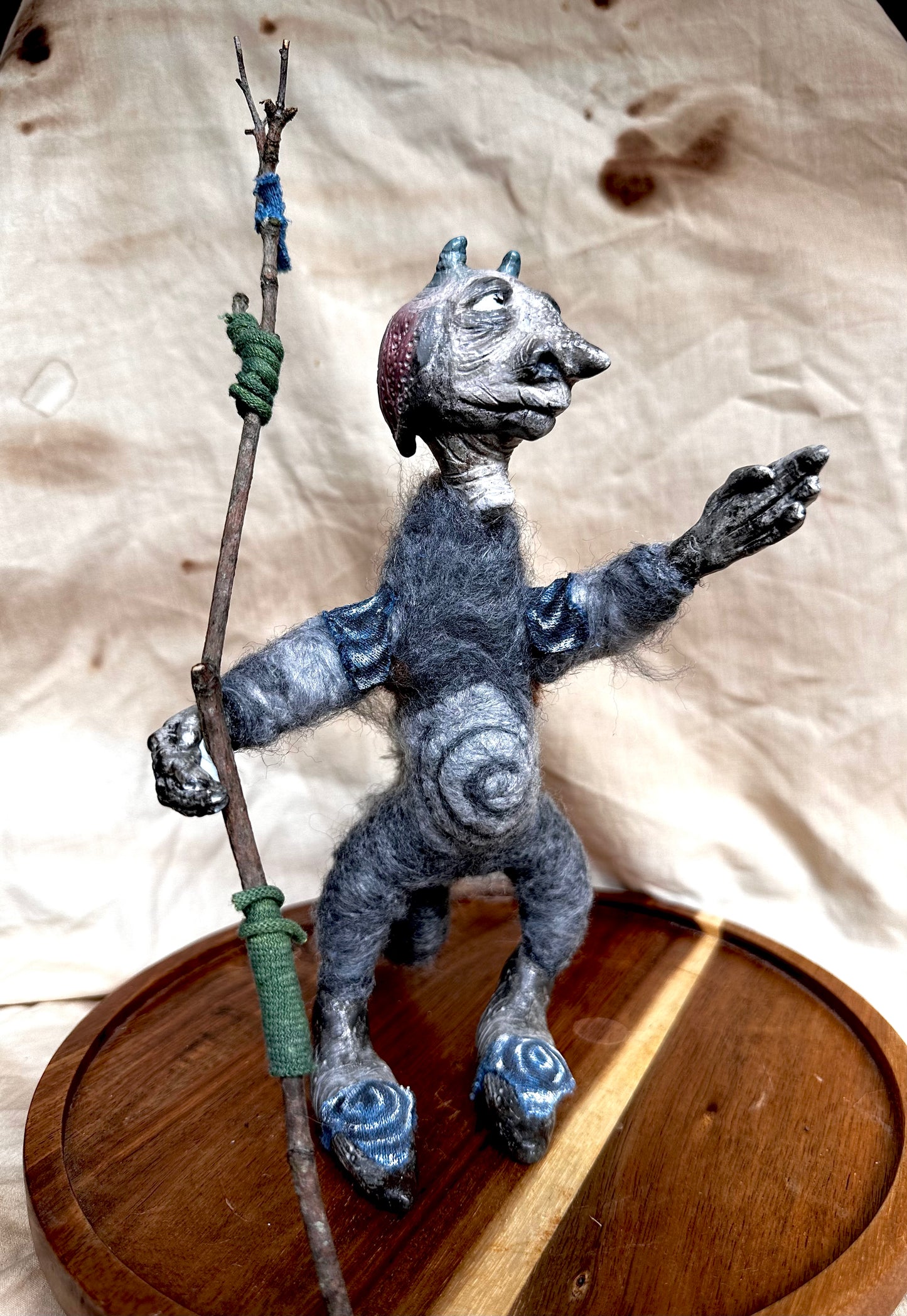 Creature sculpture- The wonderer.