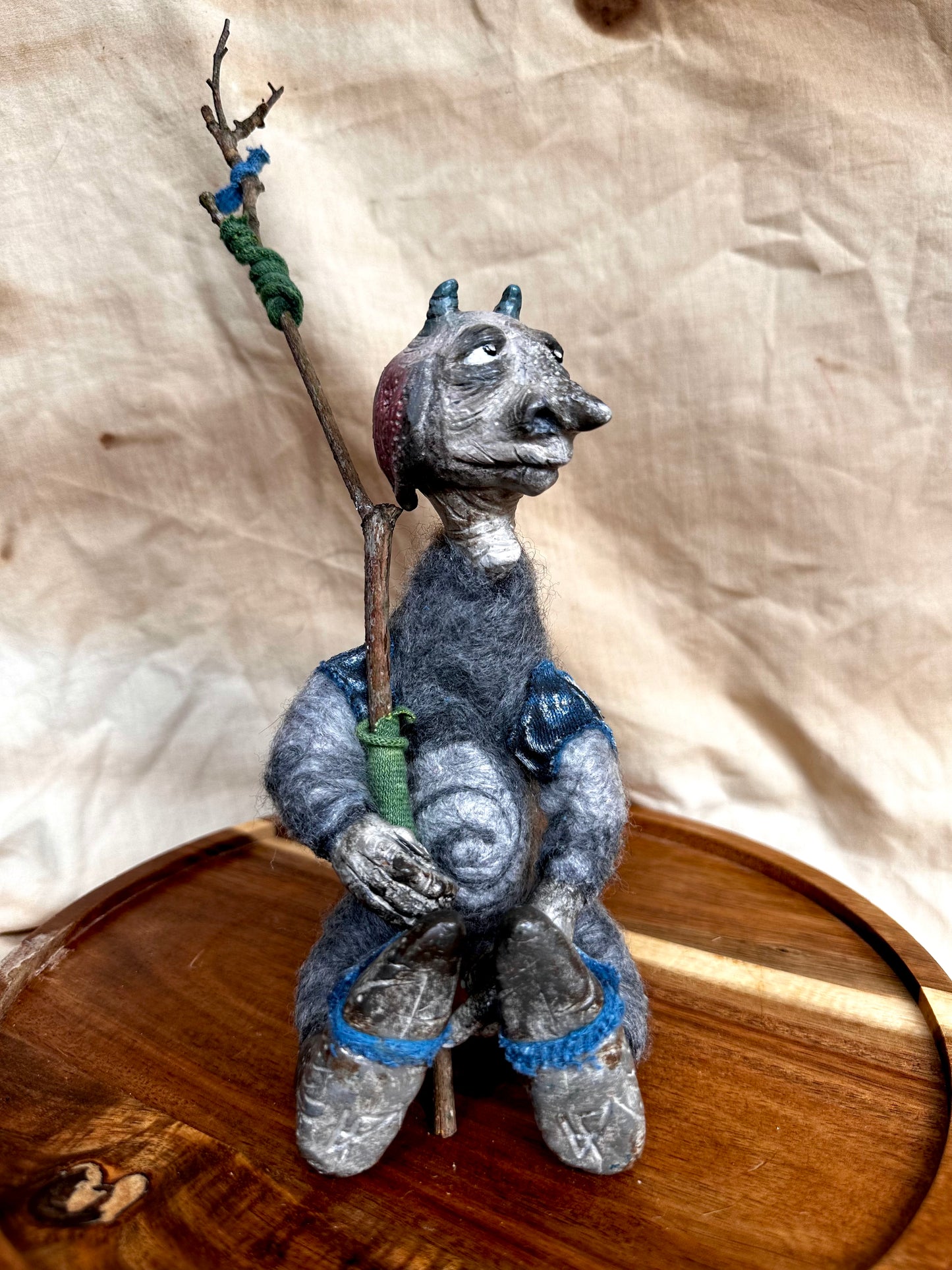 Creature sculpture- The wonderer.