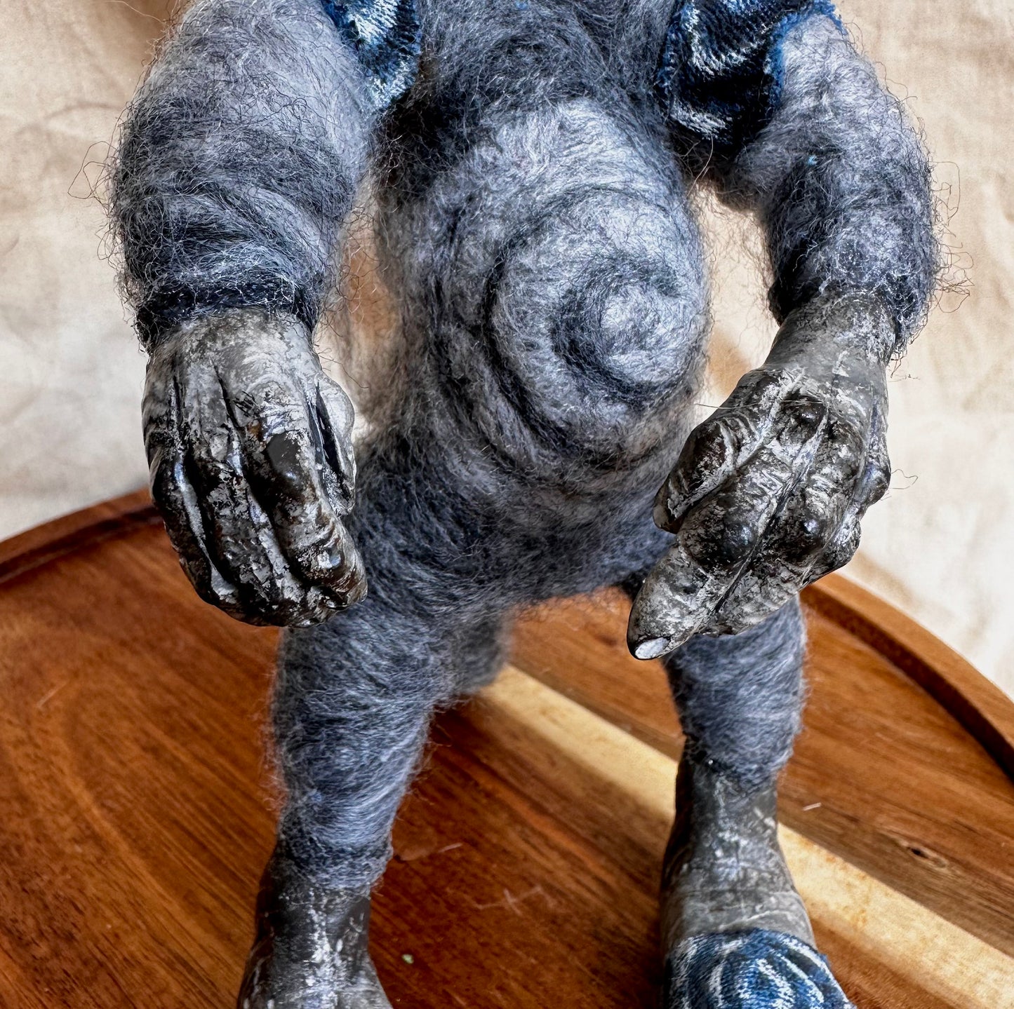 Creature sculpture- The wonderer.