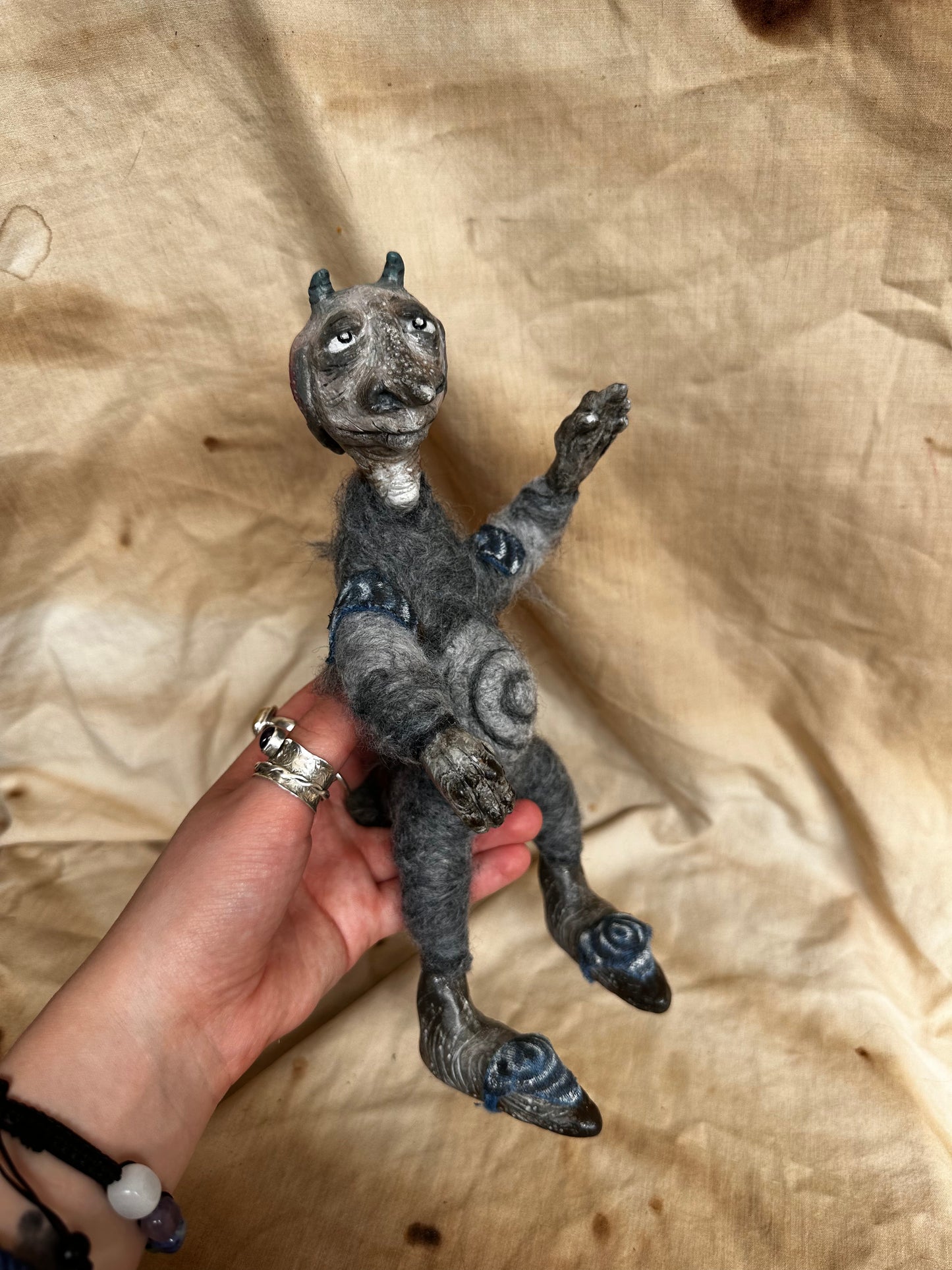 Creature sculpture- The wonderer.