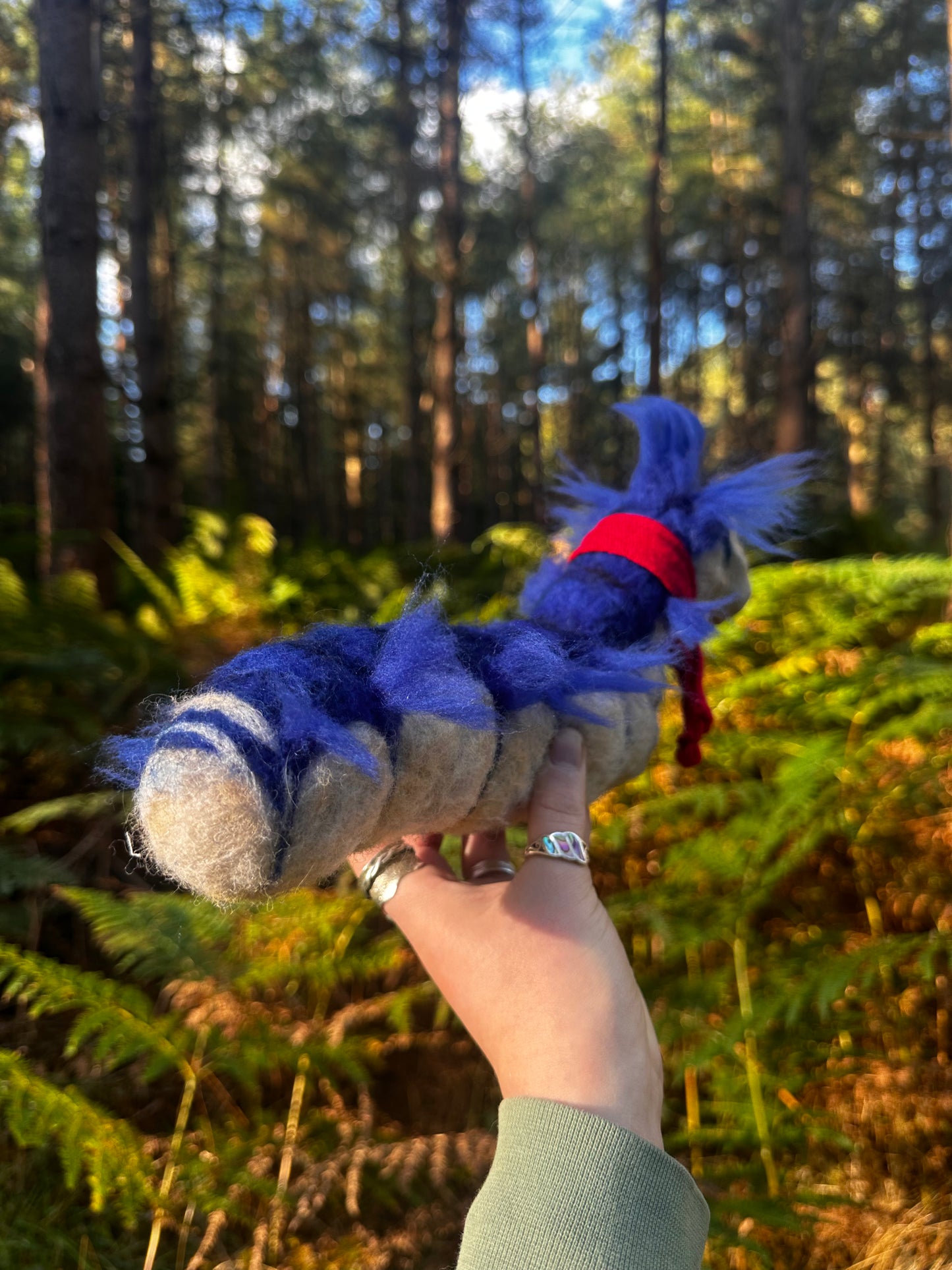 The felted worm.