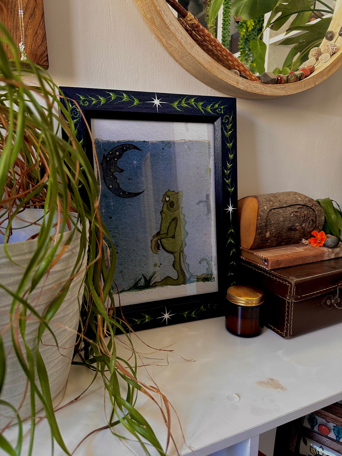 The midnight walker with up-cycled frame.