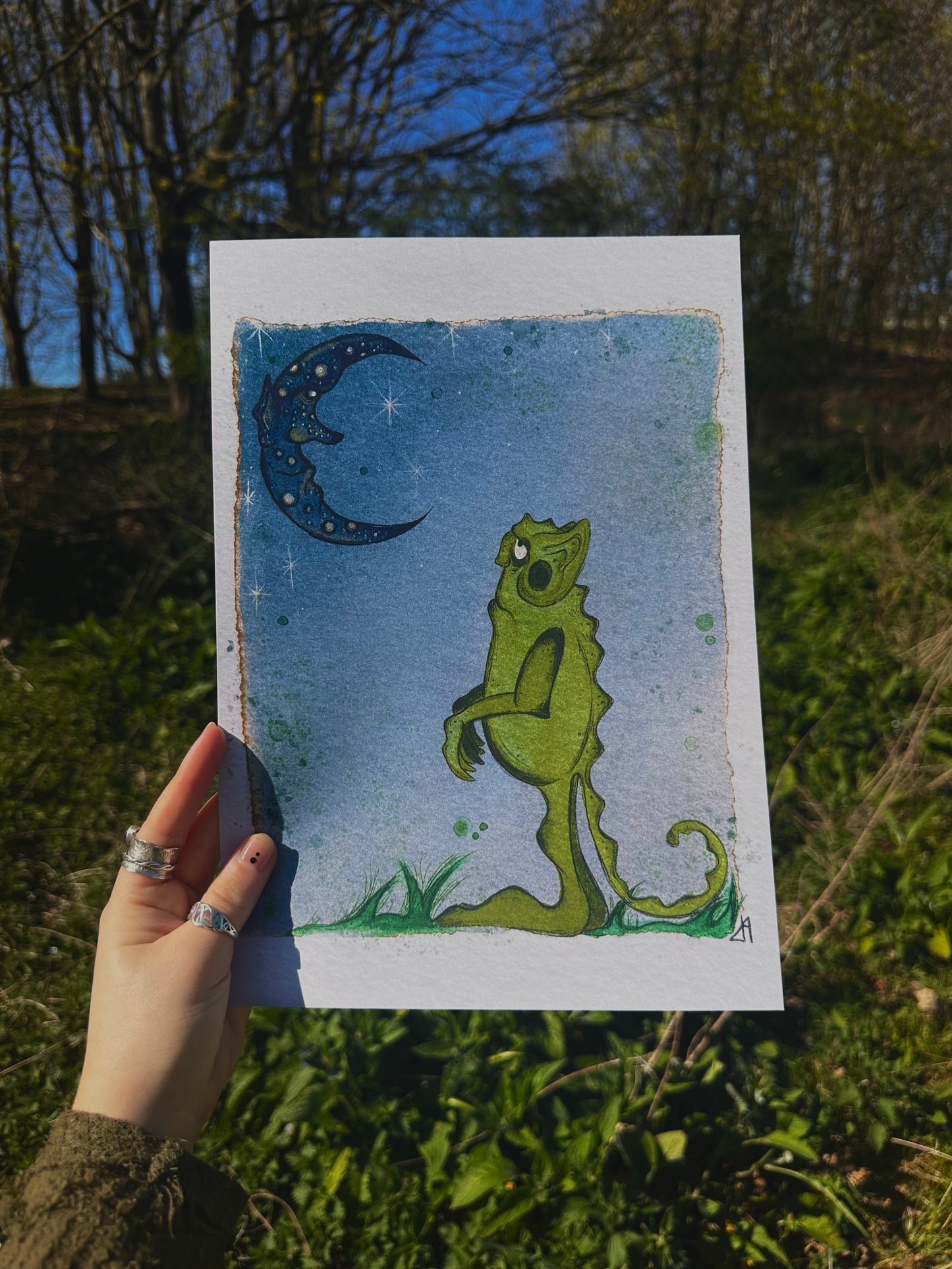 The midnight walker print.