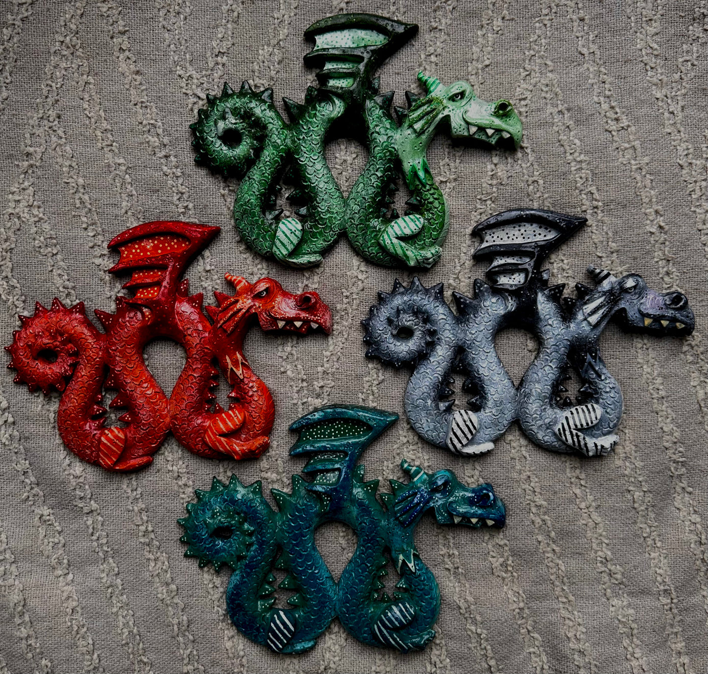 The wise Dragon wall piece.