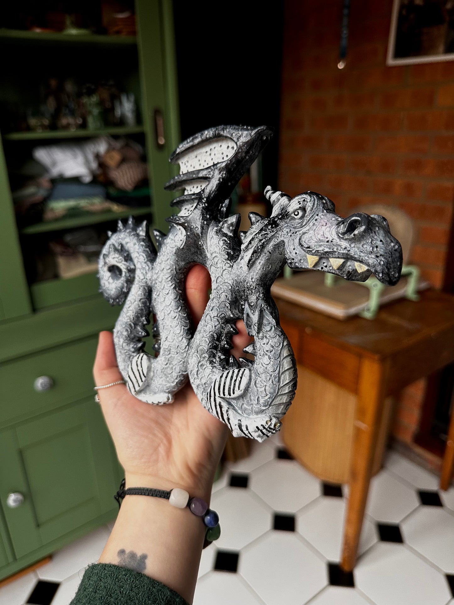 The wise Dragon wall piece.