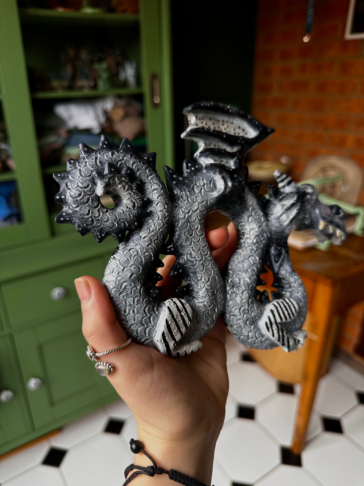 The wise Dragon wall piece.