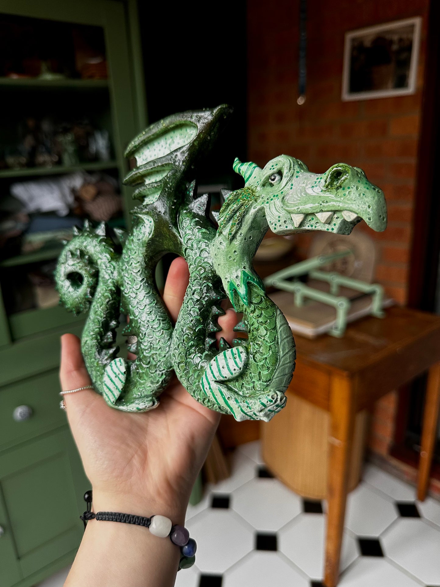 The wise Dragon wall piece.