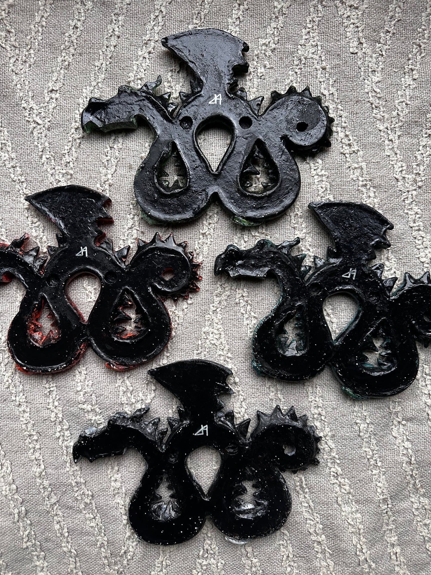 The wise Dragon wall piece.