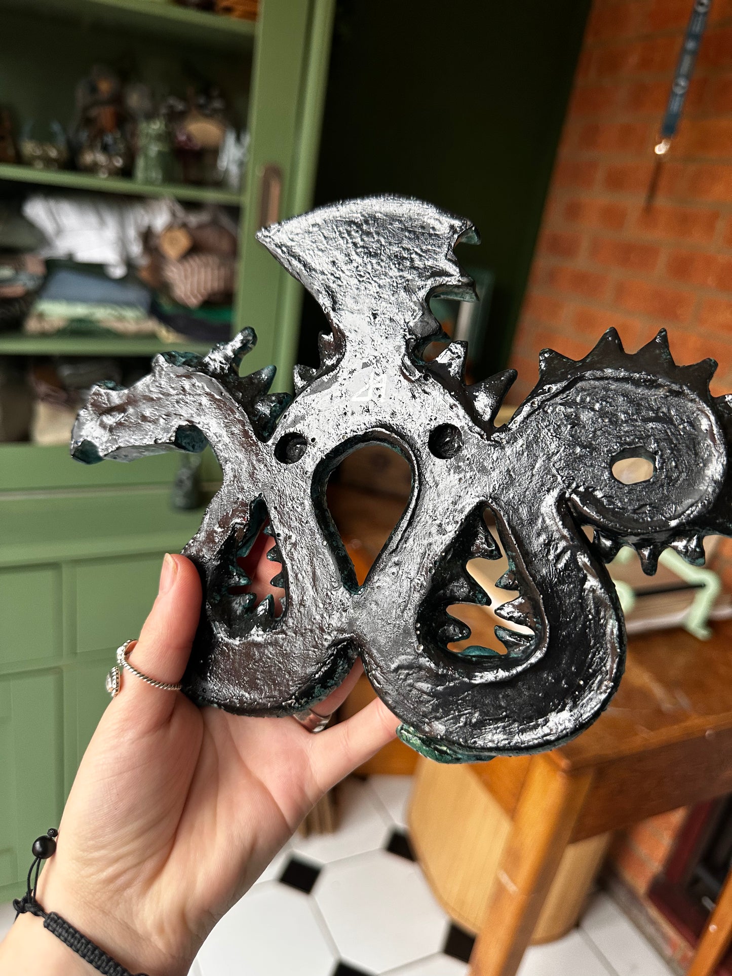 The wise Dragon wall piece.