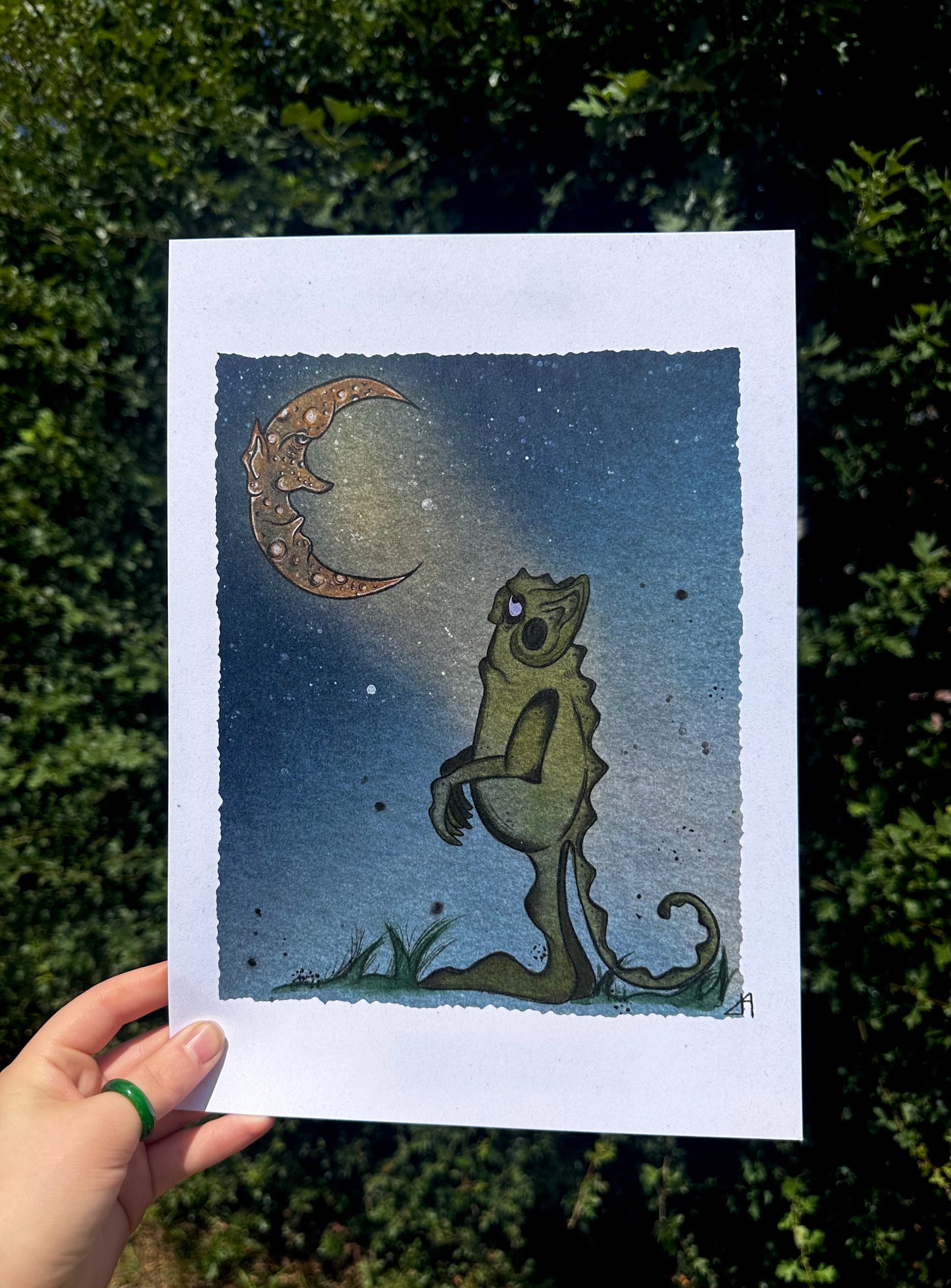 The Midnight walker print.