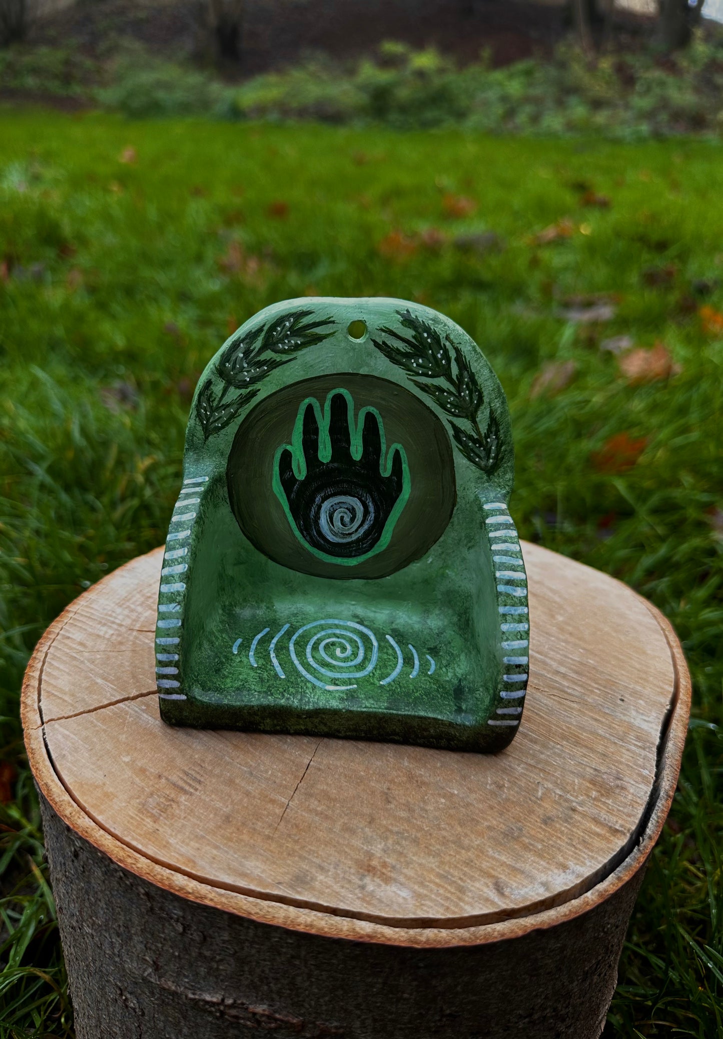 Whimsical mini wall shelf.