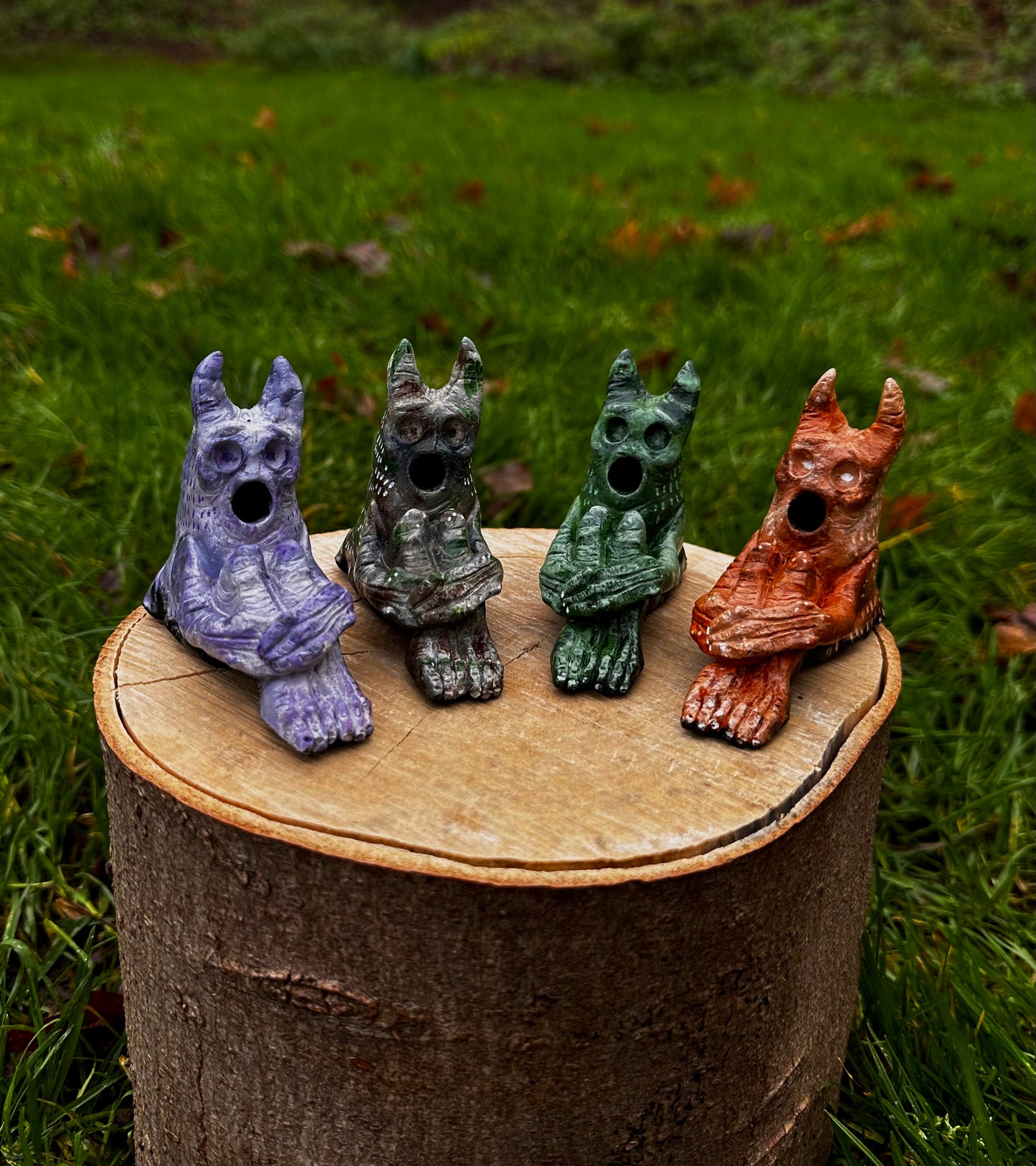 The pondering exhale incense creature.