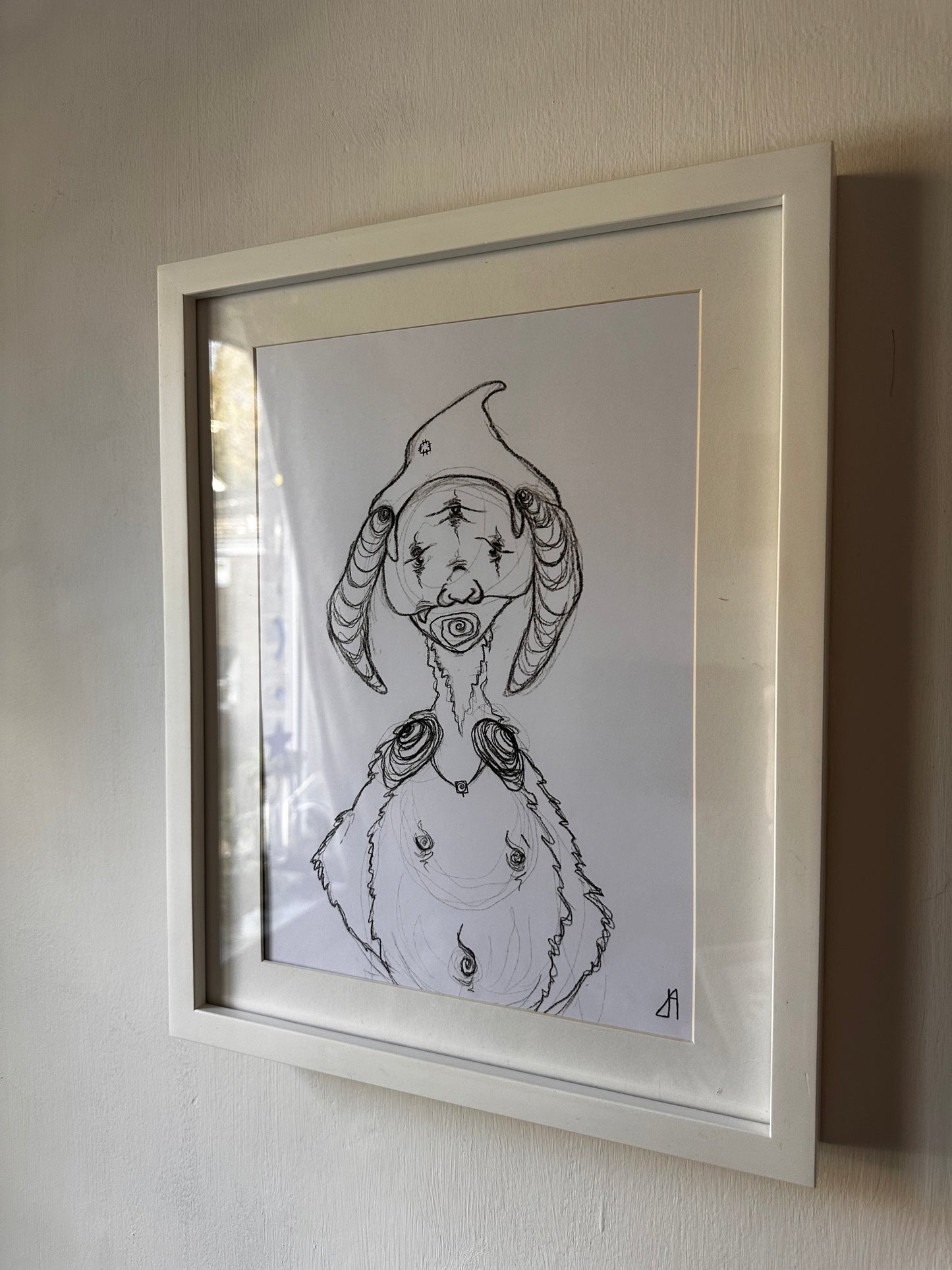 Creature Sketch Print.