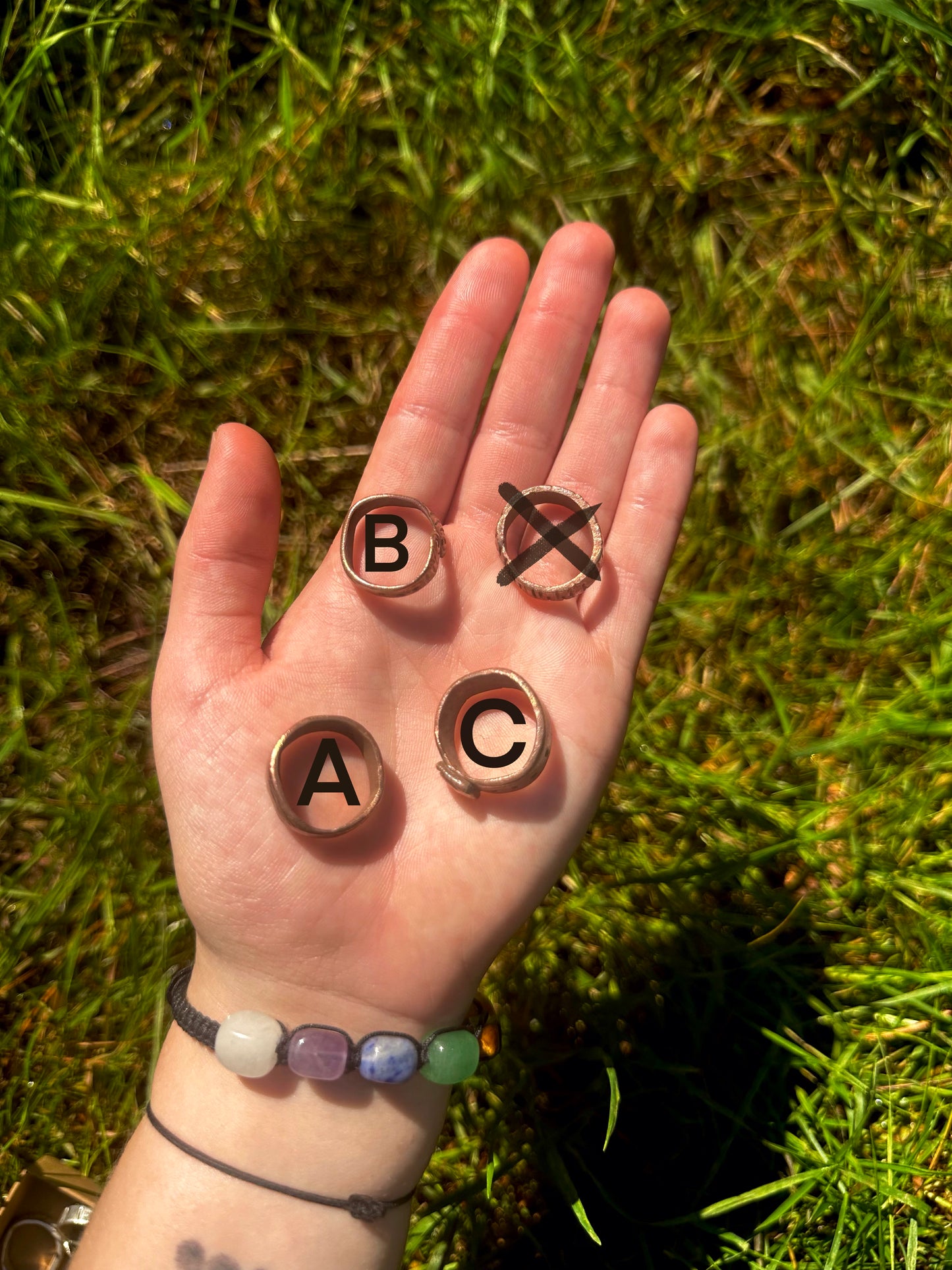Copper Rings.