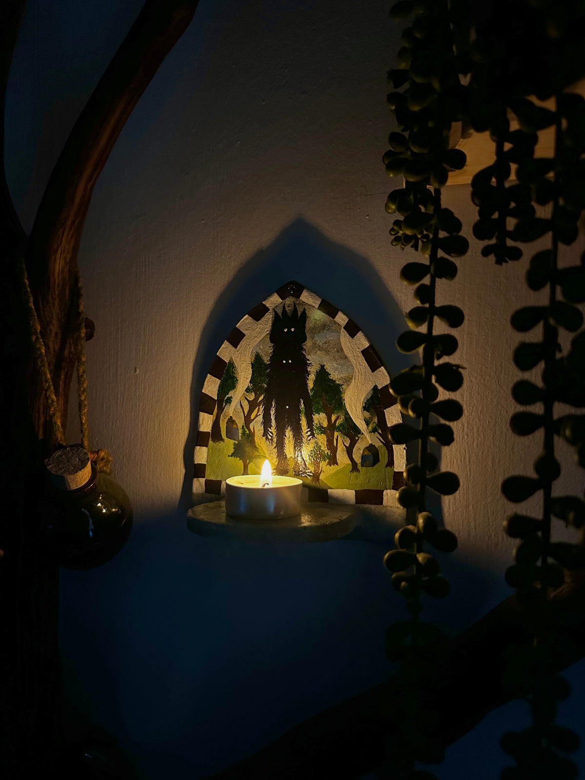 Unknown creature shelf