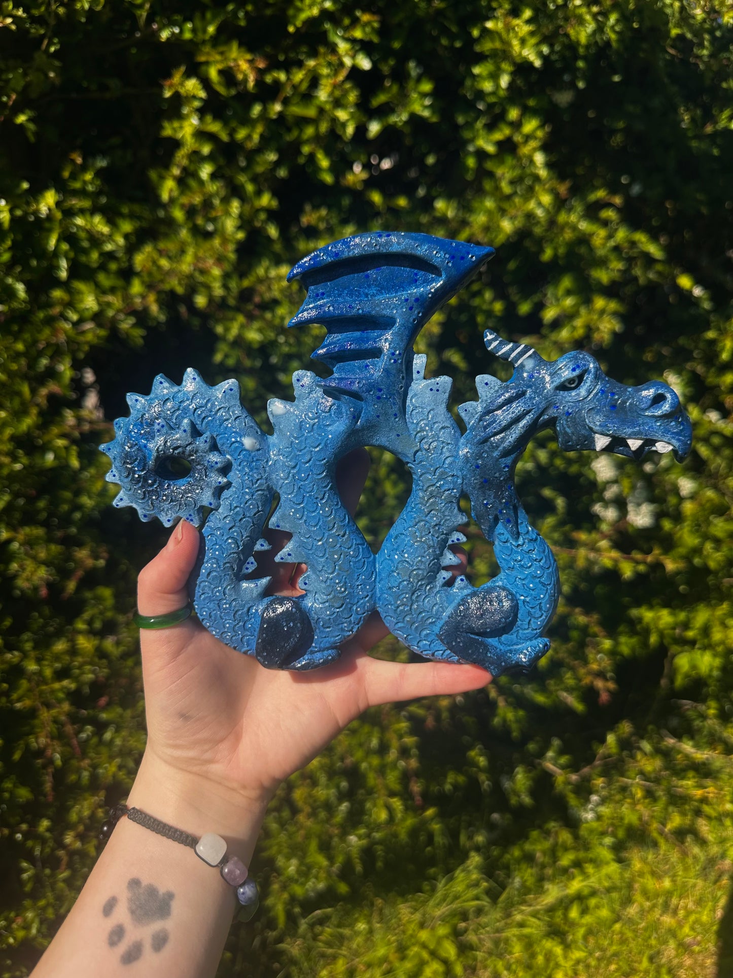 The wise Dragon wall piece.