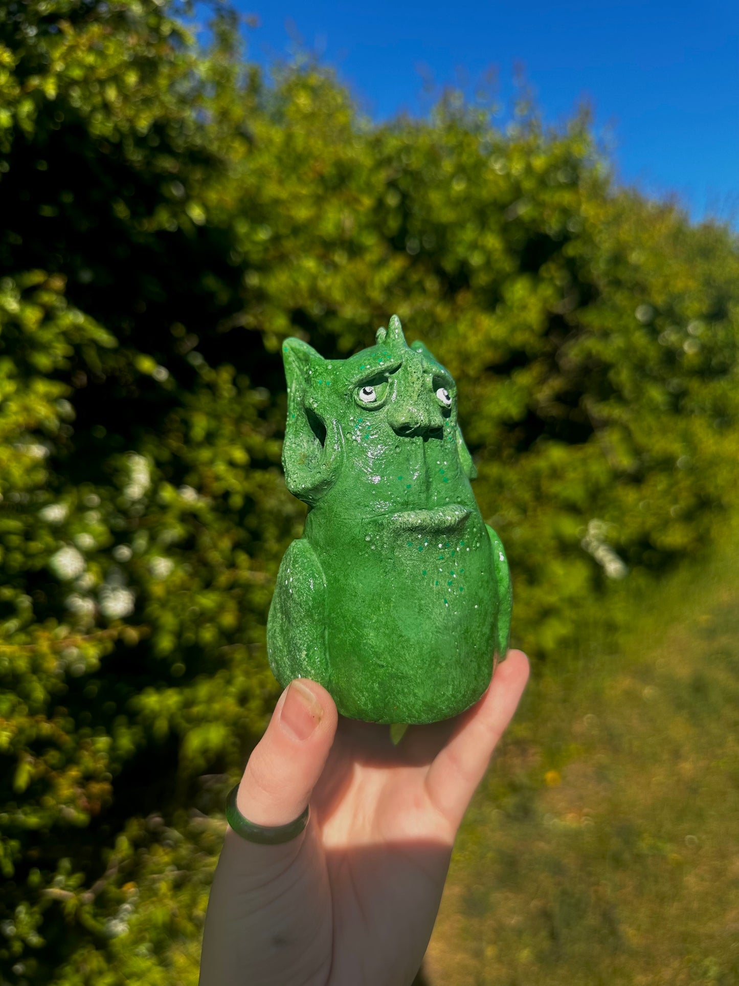 The mindful expel incense creature.