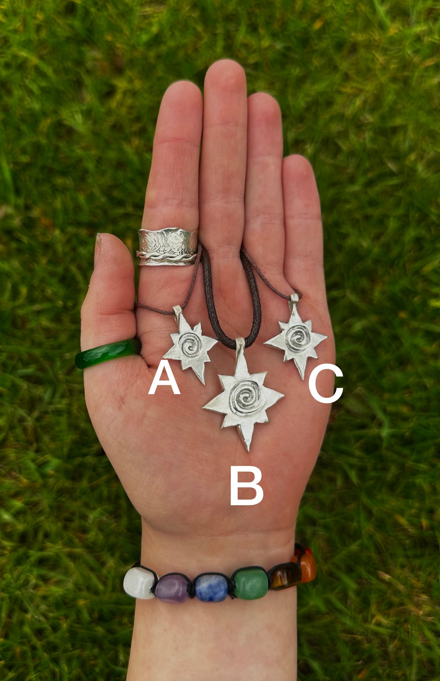 The Silver Spiral Stars.