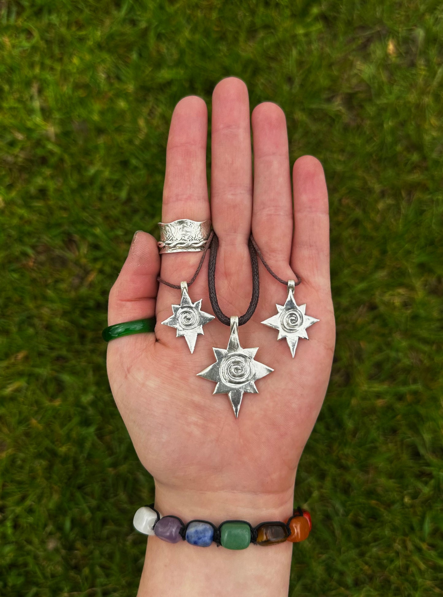 The Silver Spiral Stars.
