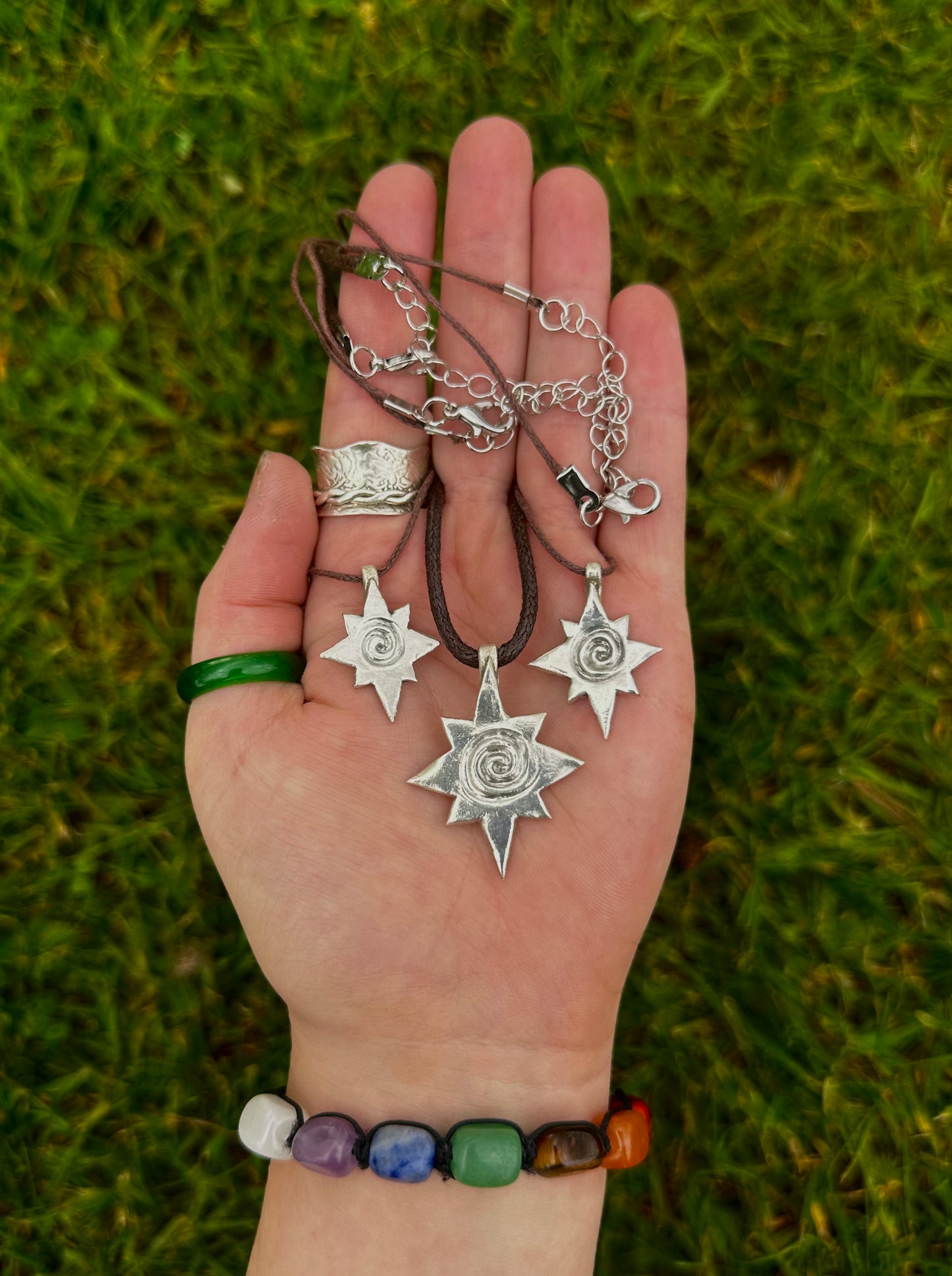 The Silver Spiral Stars.