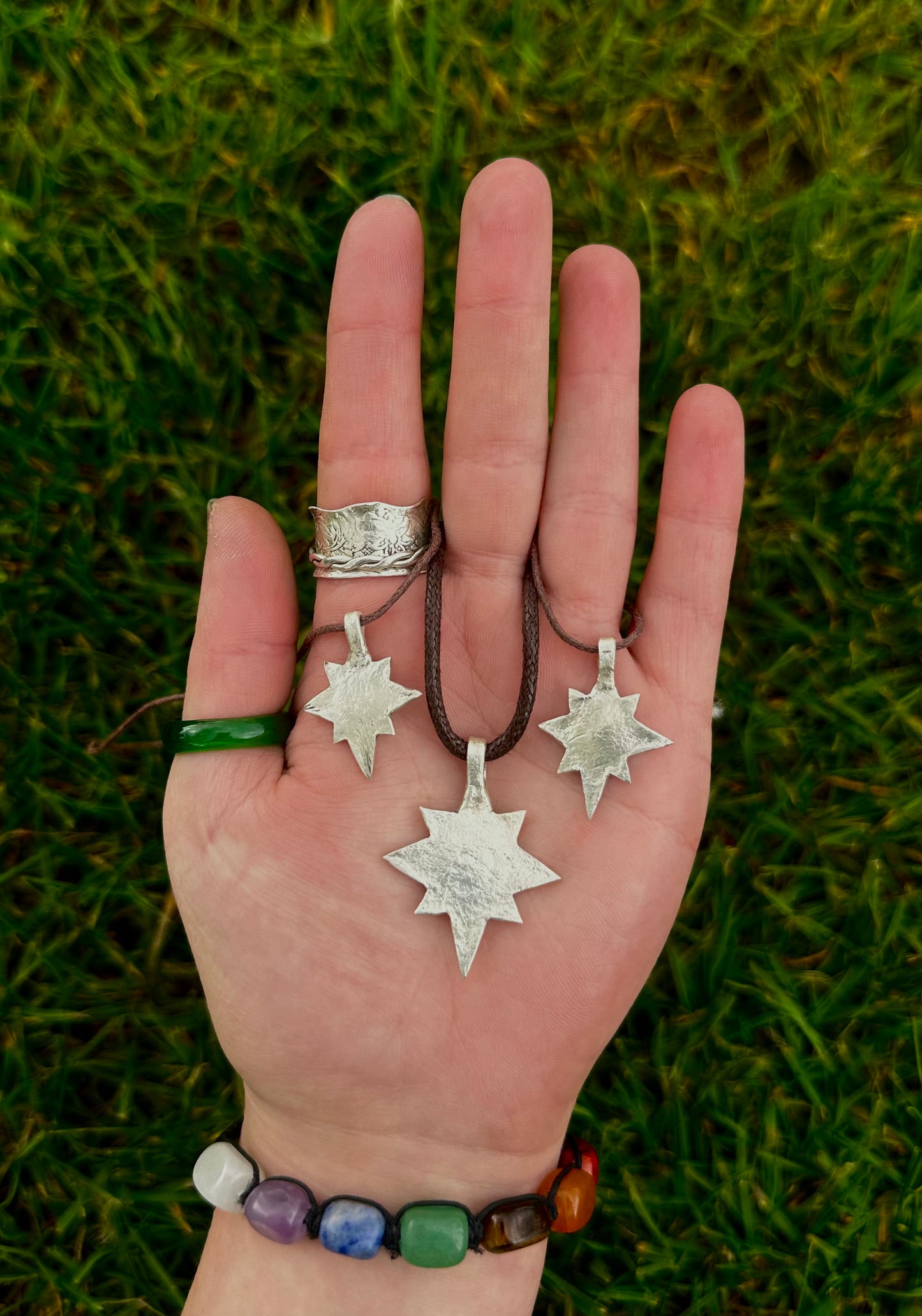 The Silver Spiral Stars.