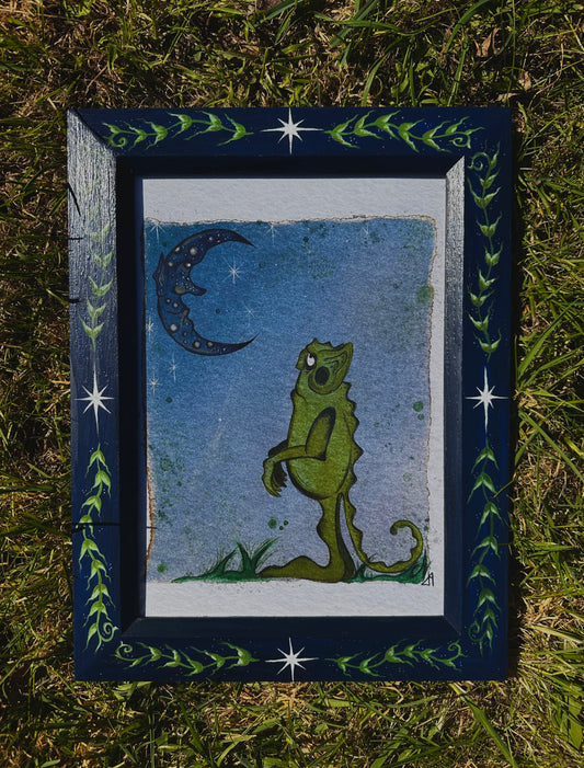 The midnight walker with up-cycled frame.