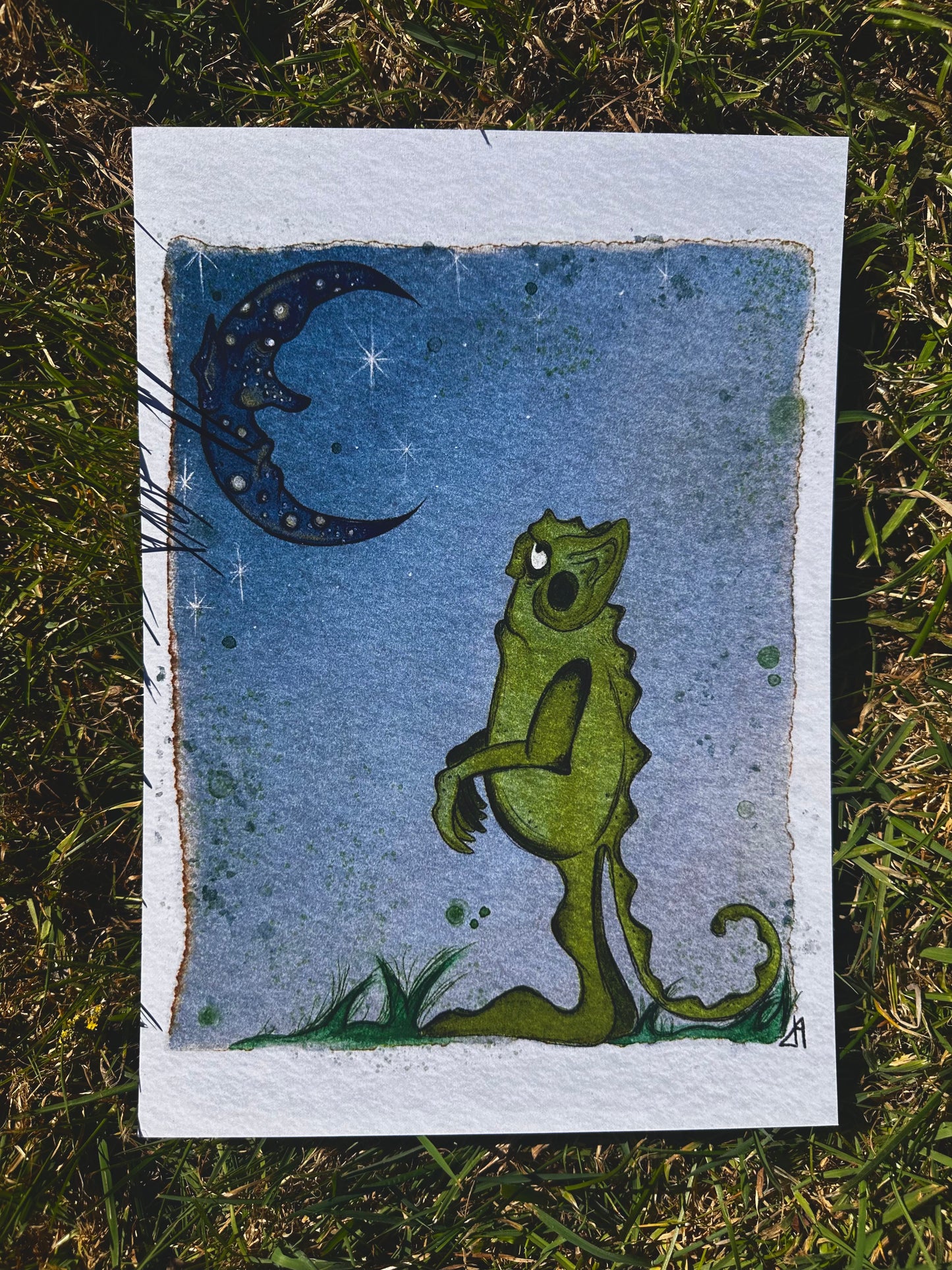 The midnight walker with up-cycled frame.