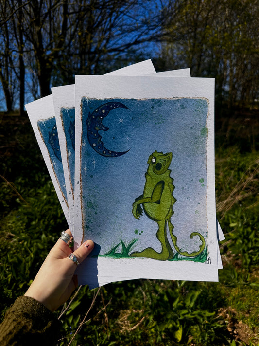 The midnight walker print.