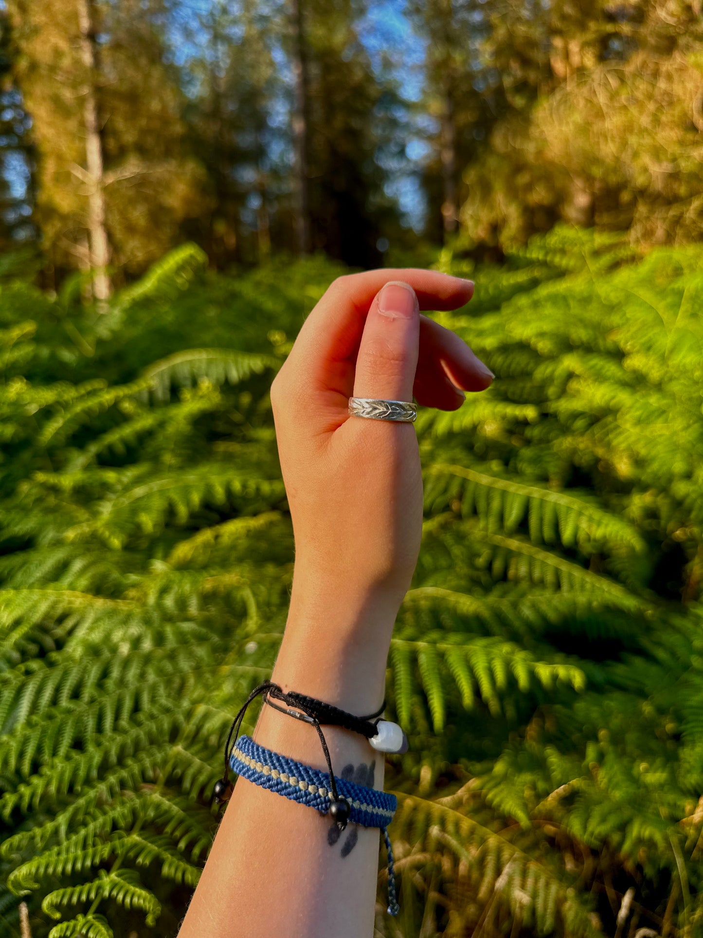 Sterling Silver rings.