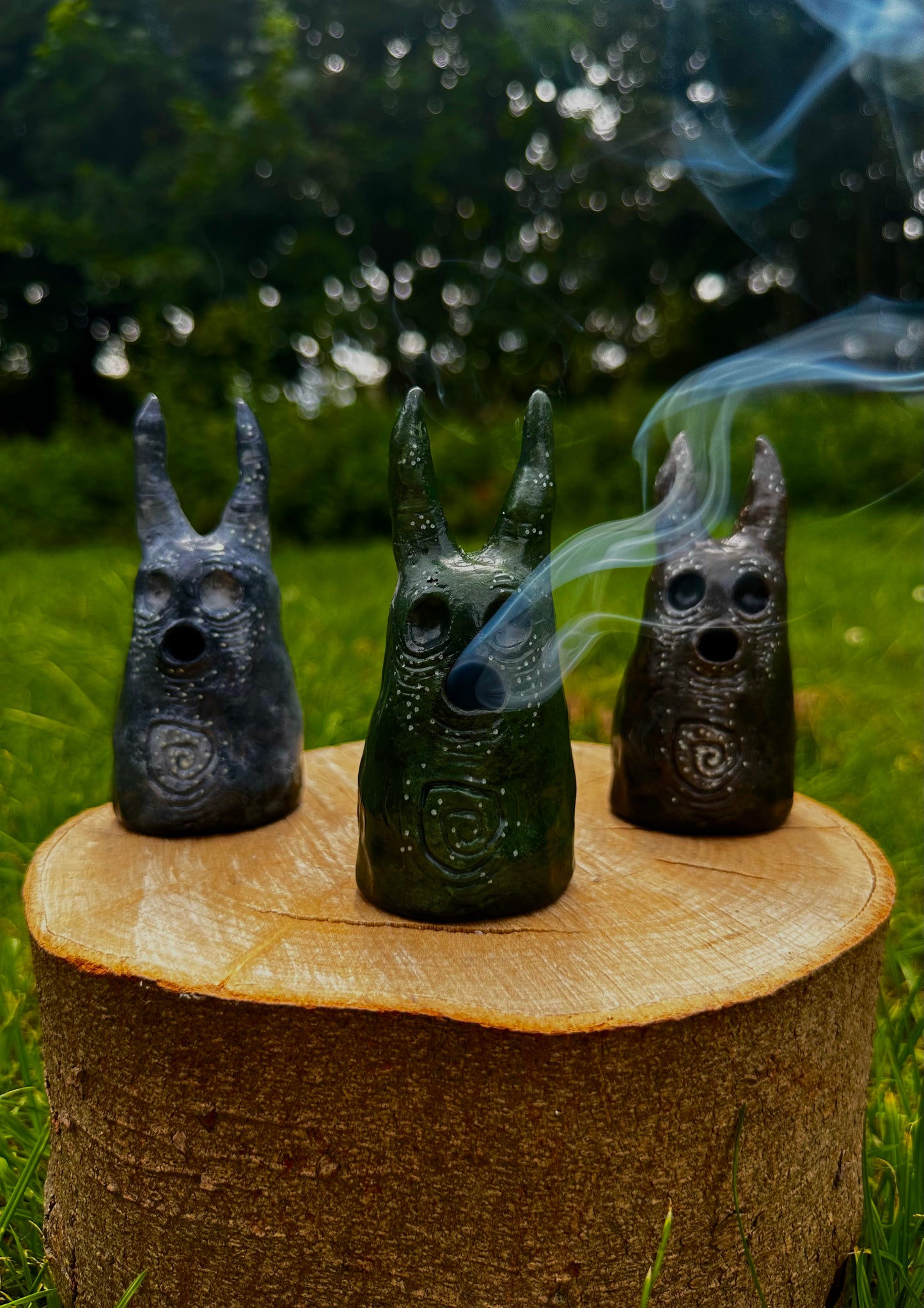 The exhale incense cone creature.