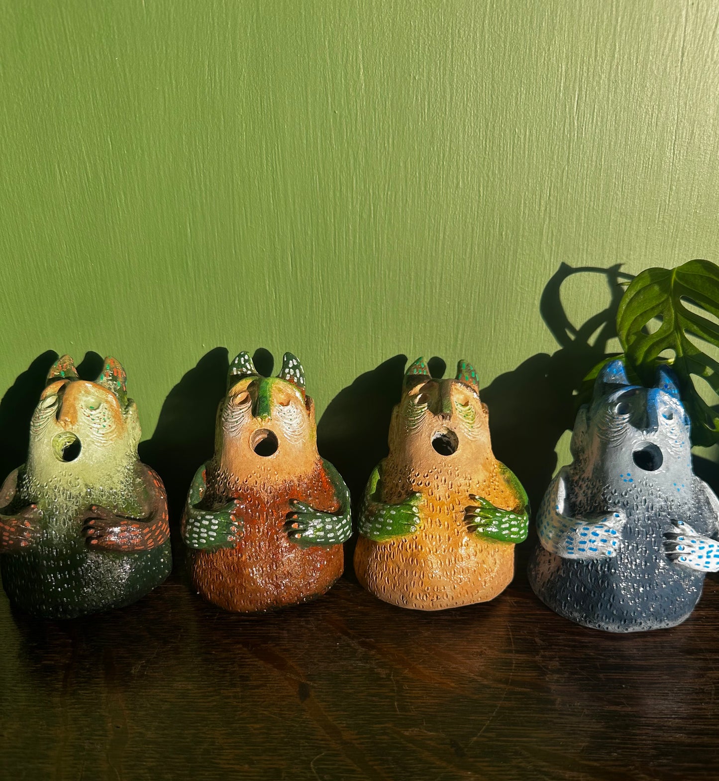 The slumping exhale incense creature.