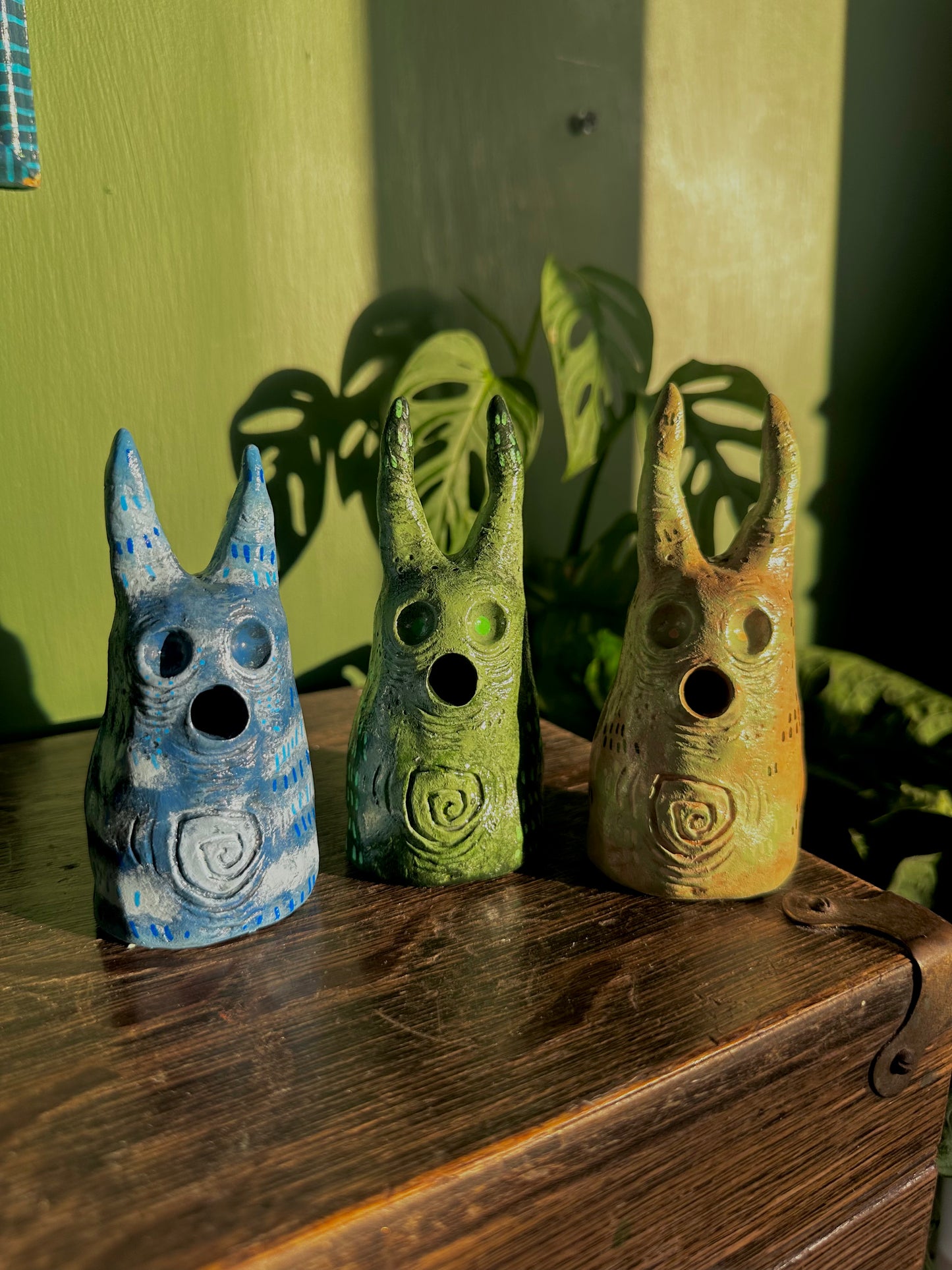 The exhales incense cone cover.