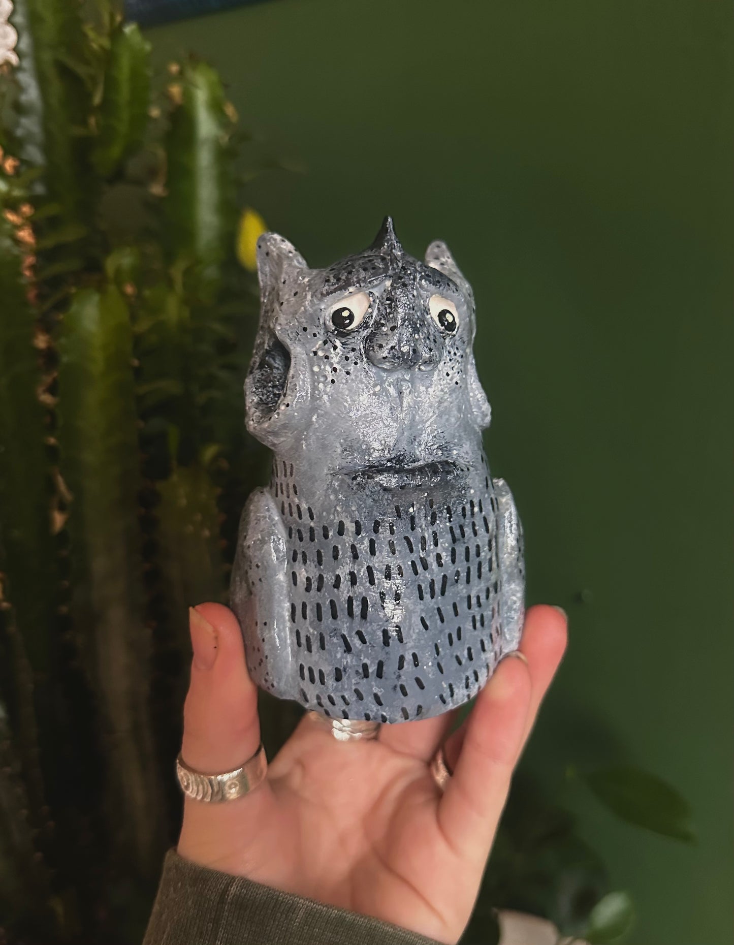 The mindful expel incense creature.